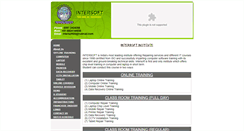 Desktop Screenshot of intersoftinstitute.com